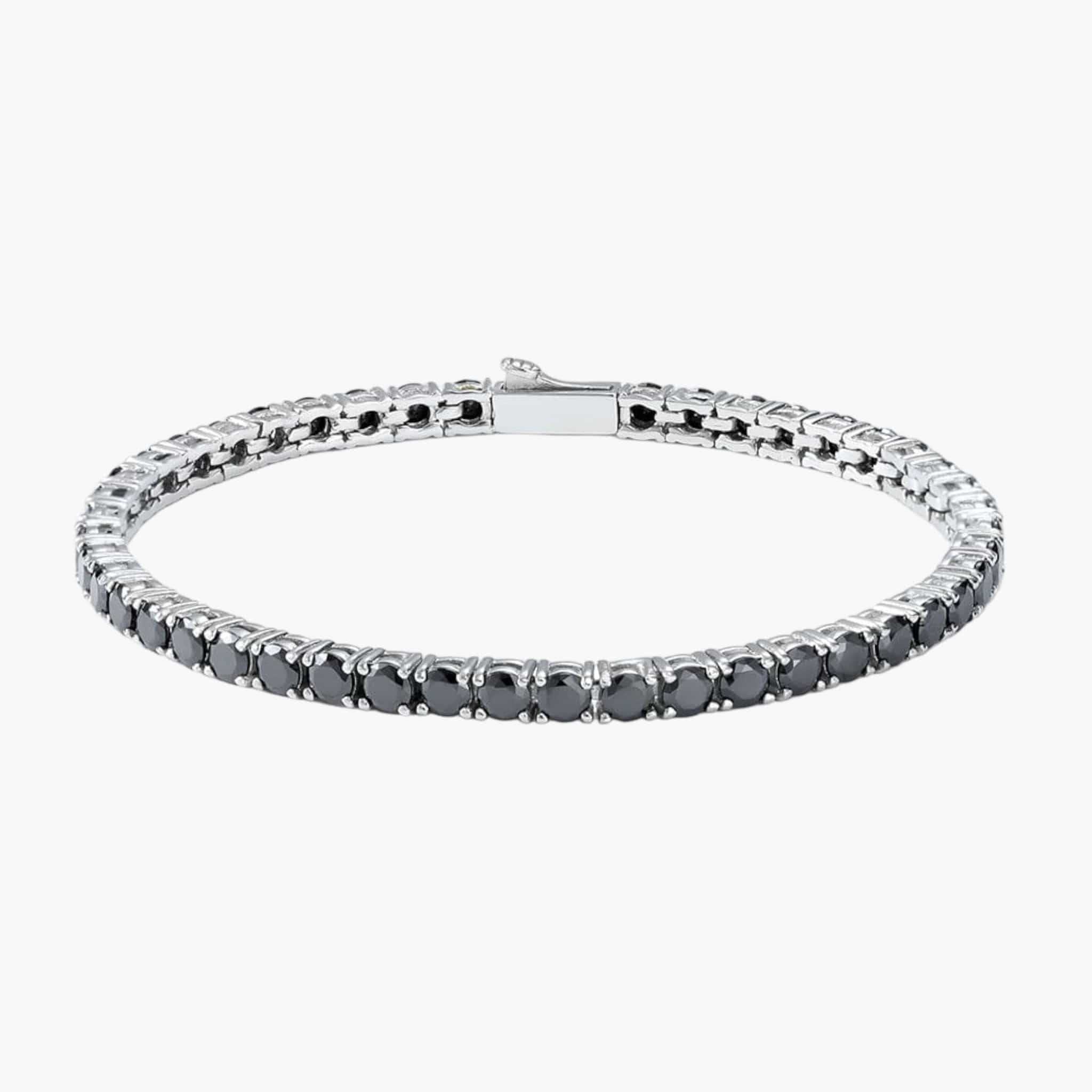 Tennis Bracelet 4MM - Black