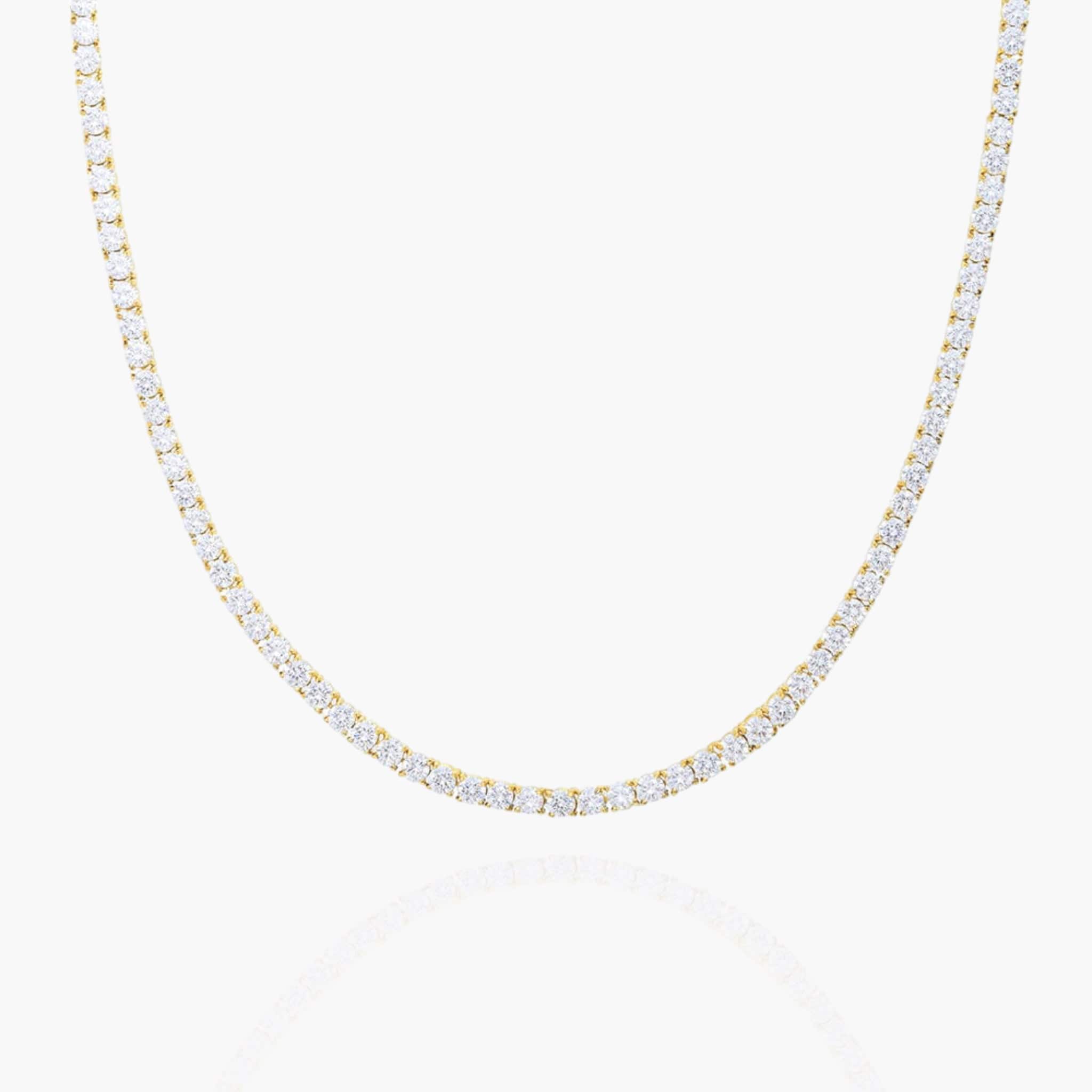 Tennis Chain 4MM - Gold