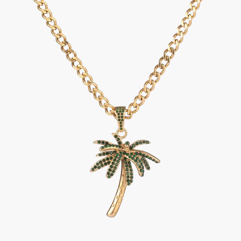 Miami Palm Tree Pendant