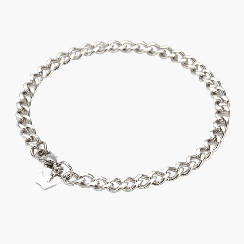 Cuban Bracelet - Silver 5MM