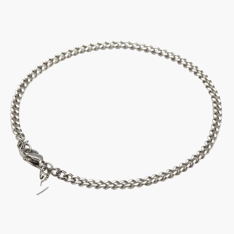 Cuban Bracelet - Silver 3MM