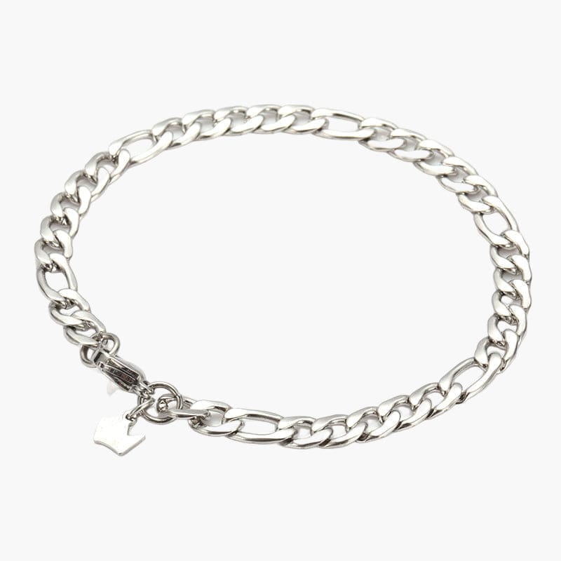 Figaro Bracelet - Silver 5MM