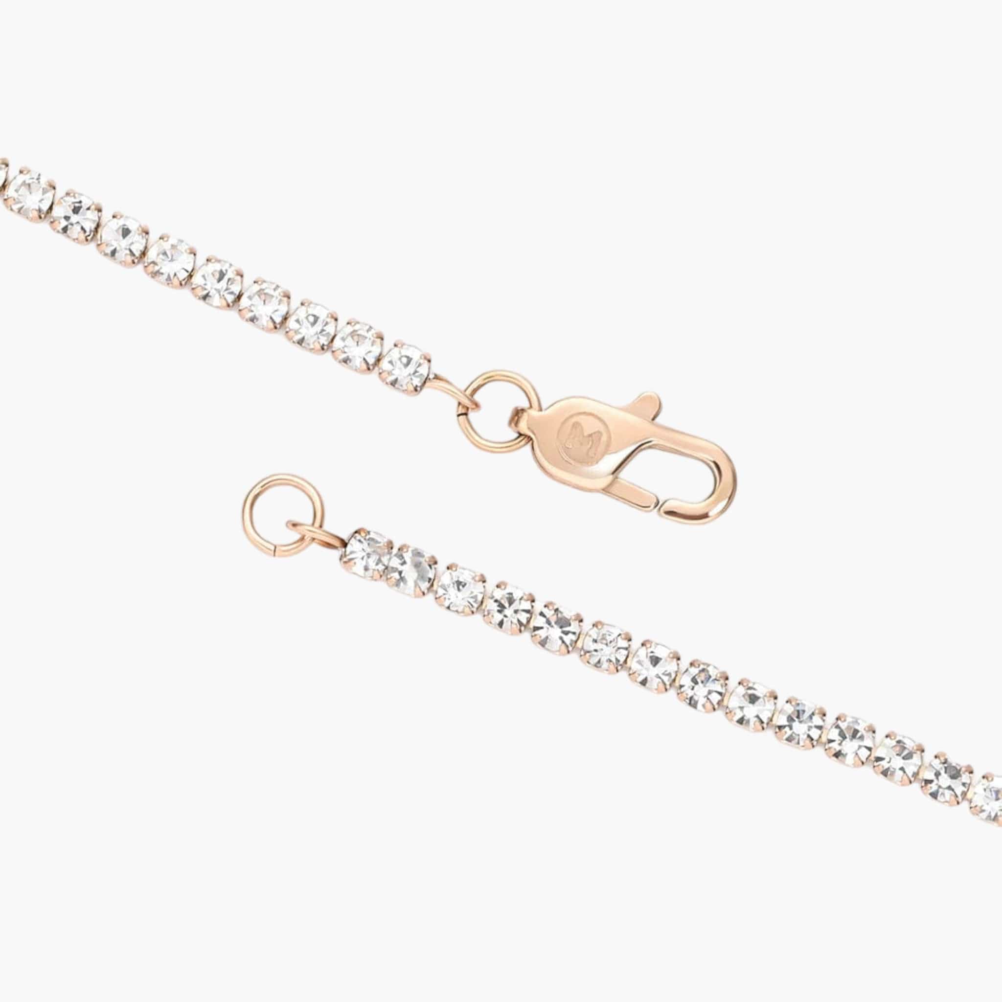 Micro Tennis Chain (Rose Gold)