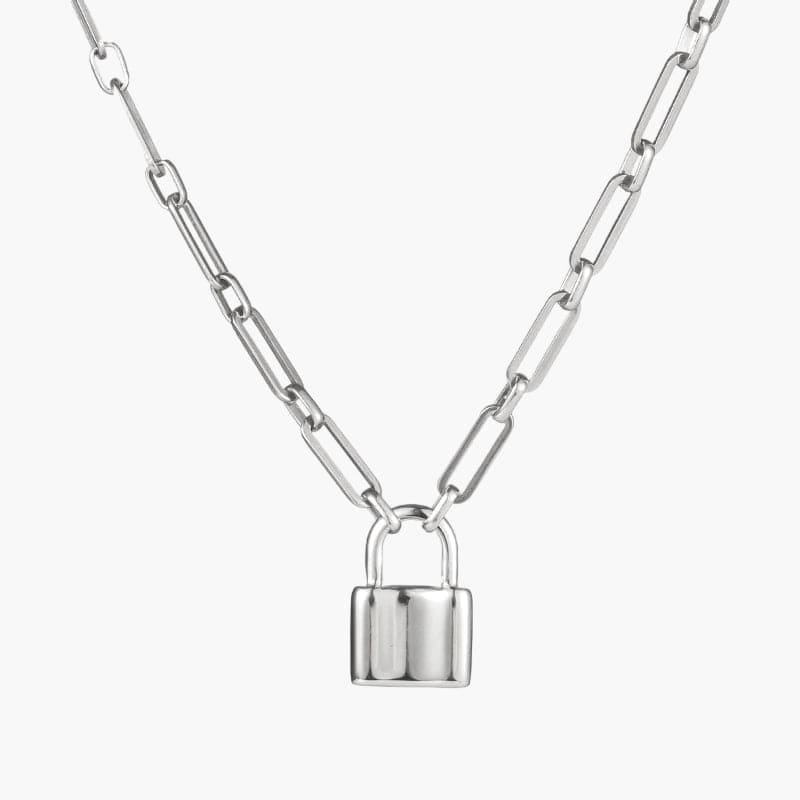 Padlock Chain Necklace