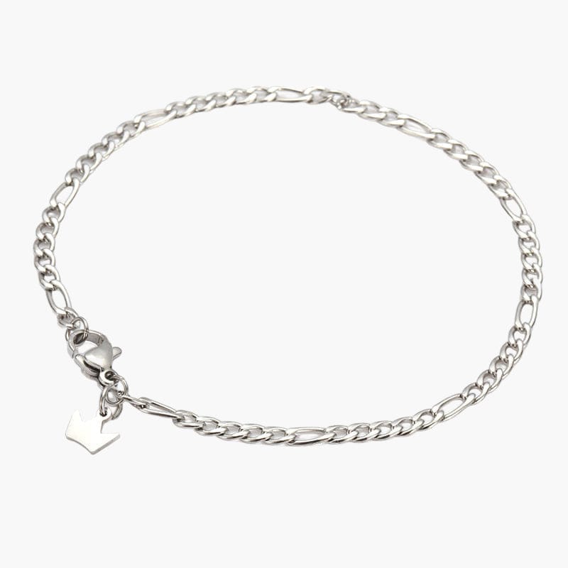 Figaro Bracelet - Silver 3MM