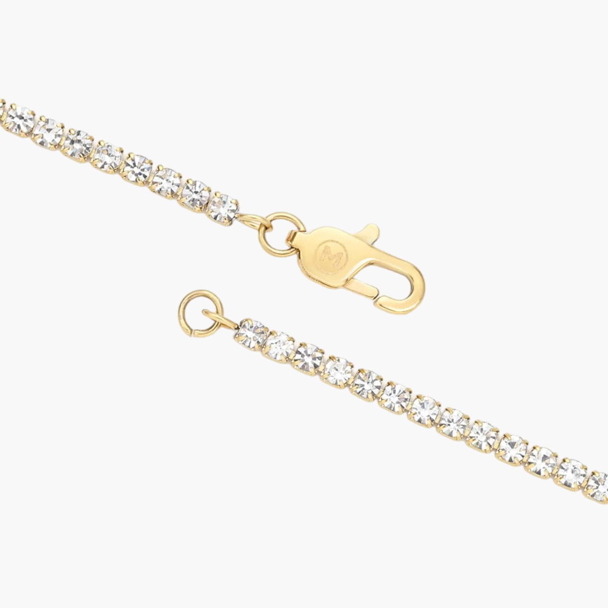 Micro Tennis Chain (Gold)