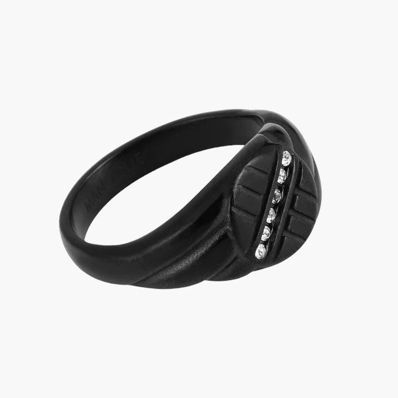 X Diamond Ring - All Black