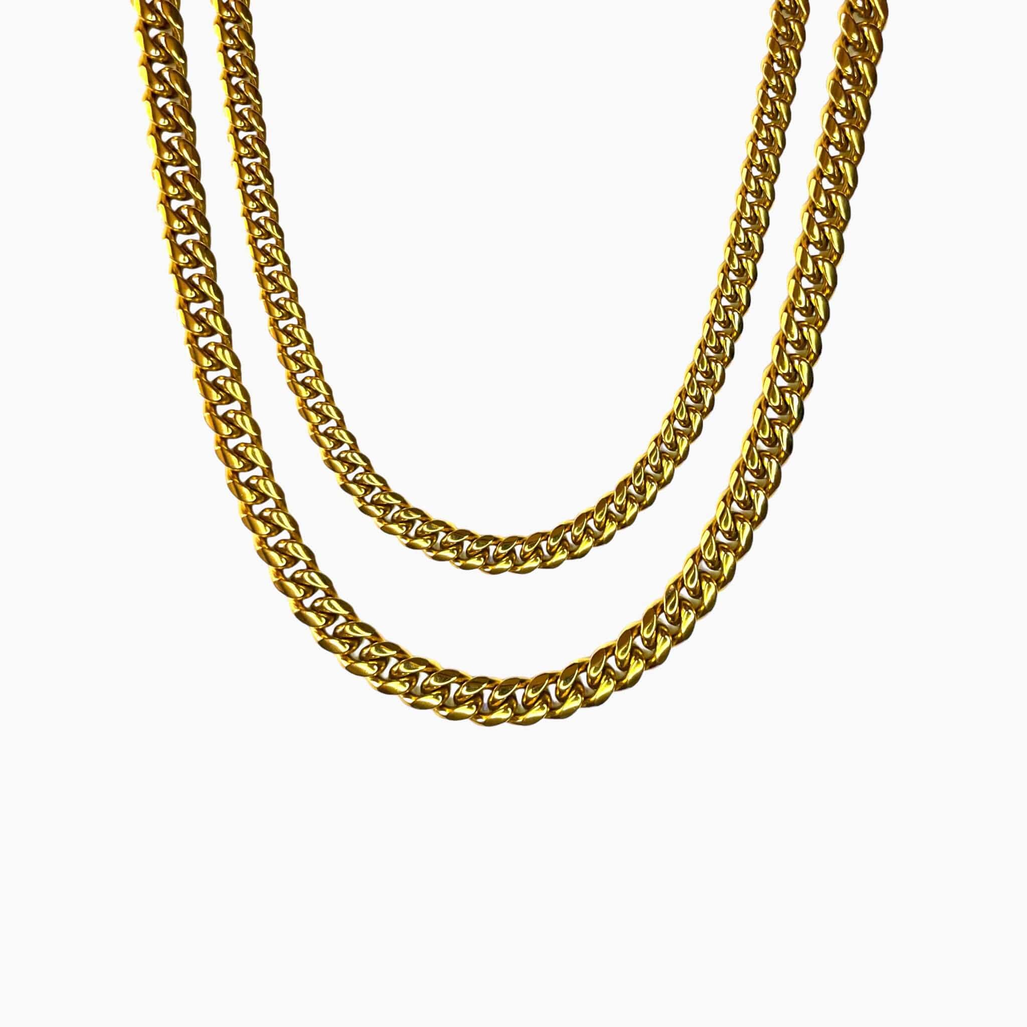 Cuban Chain Bundle - Gold