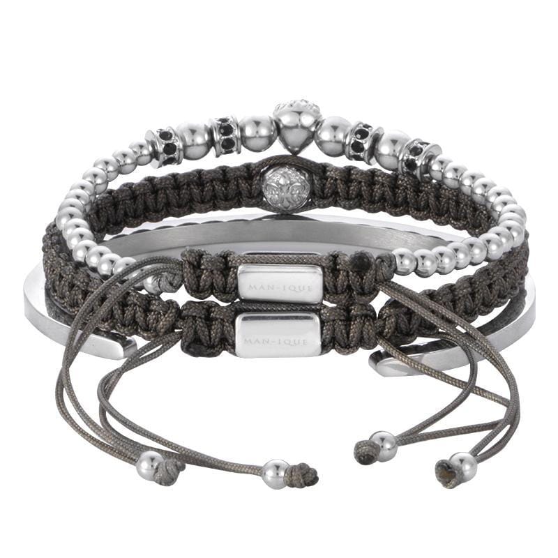 Mapogo Set - Silver -1 - Man-ique Boutique