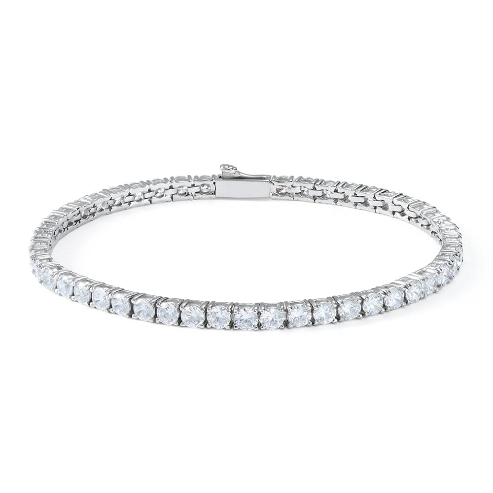 Tennis Triple 4MM (Gold + Silver + Black)