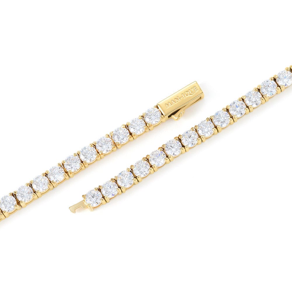 Tennis Chains Combo 4MM (Gold +Silver)