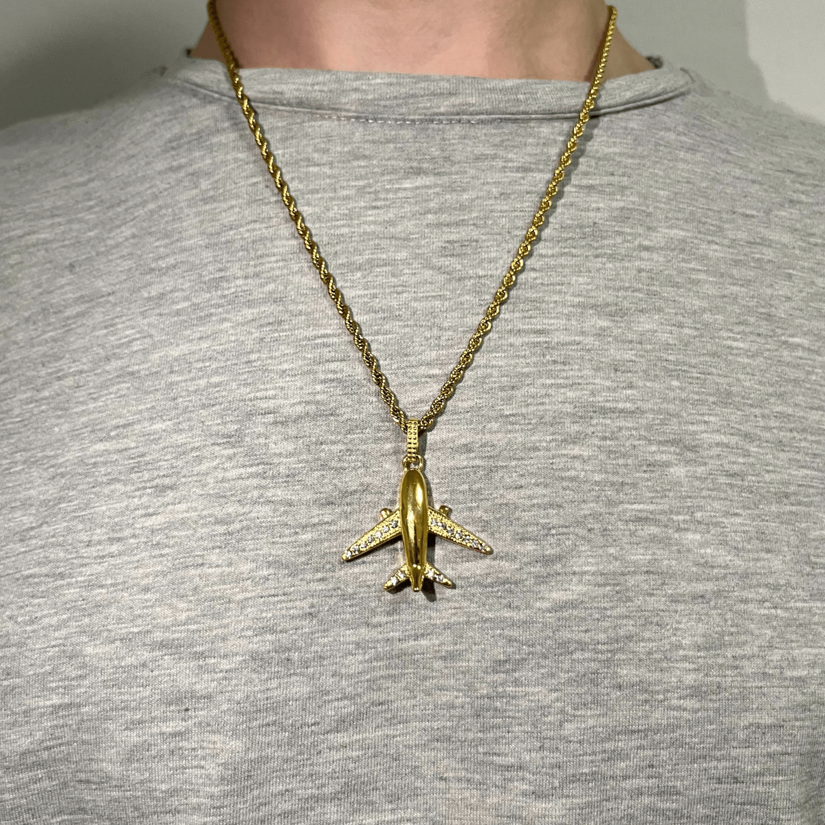 Adventurous Plane Pendant