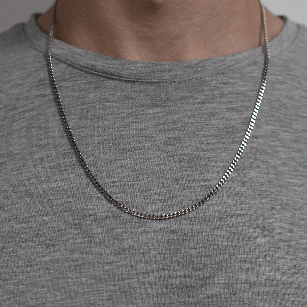 925 Cuban Necklace Chain - 3MM