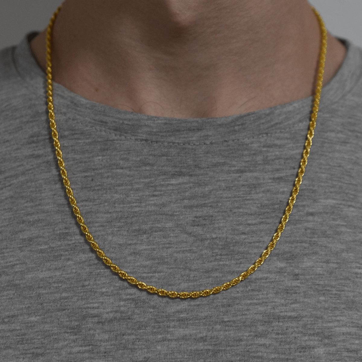 925 Rope Necklace Chain - 2.8MM