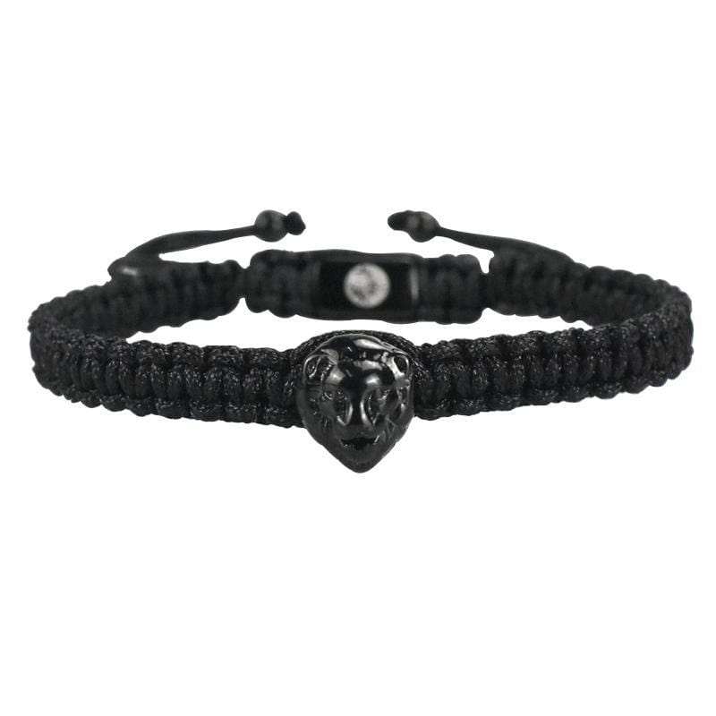 Braided Lion - All Black - Man-ique Boutique