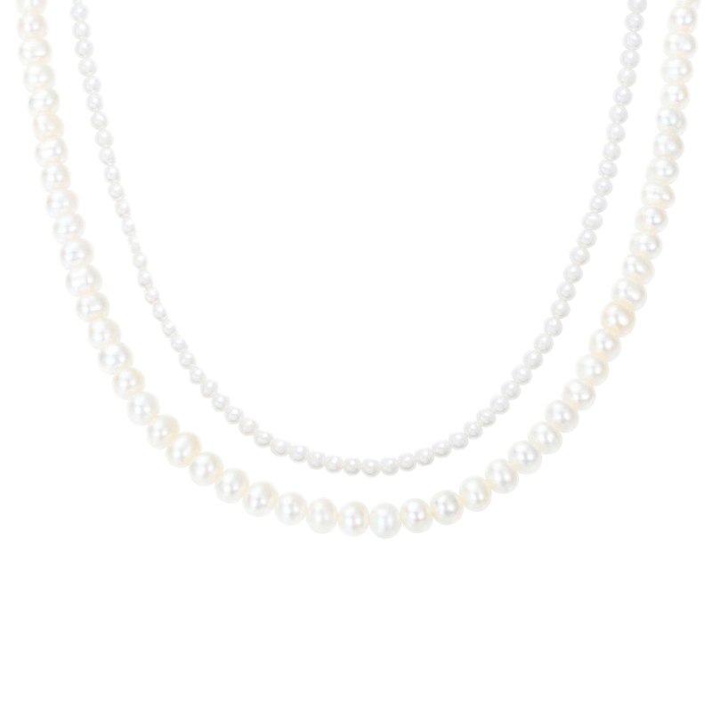 Pearls Chain Bundle - 4mm + 6mm