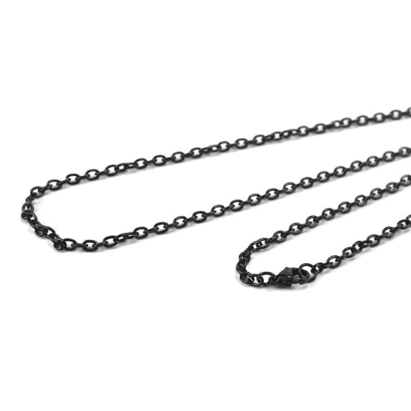 Lockdown Necklace Chain - Black - Man-ique Boutique