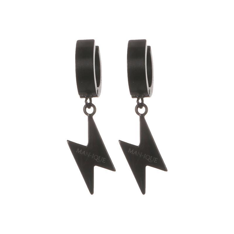 ZEUS Earrings - All Black - Man-ique Boutique