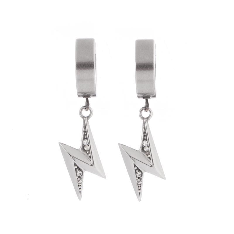 ZEUS Earrings - Silver - Man-ique Boutique