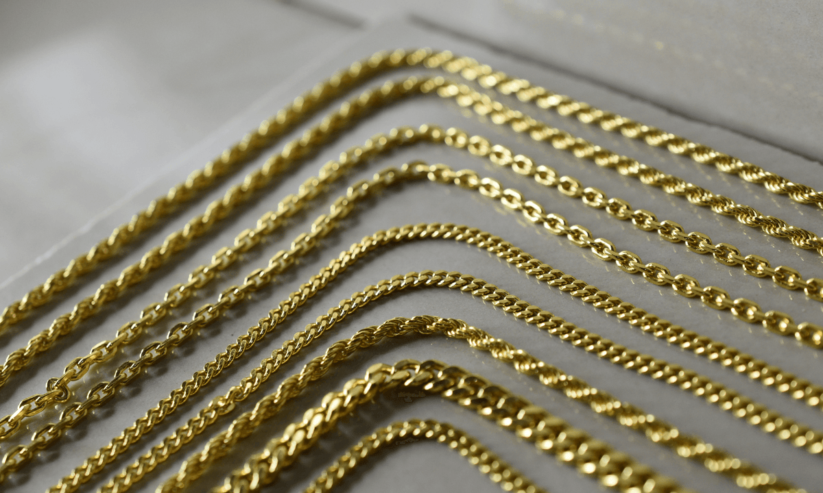 Mens gold online chains styles