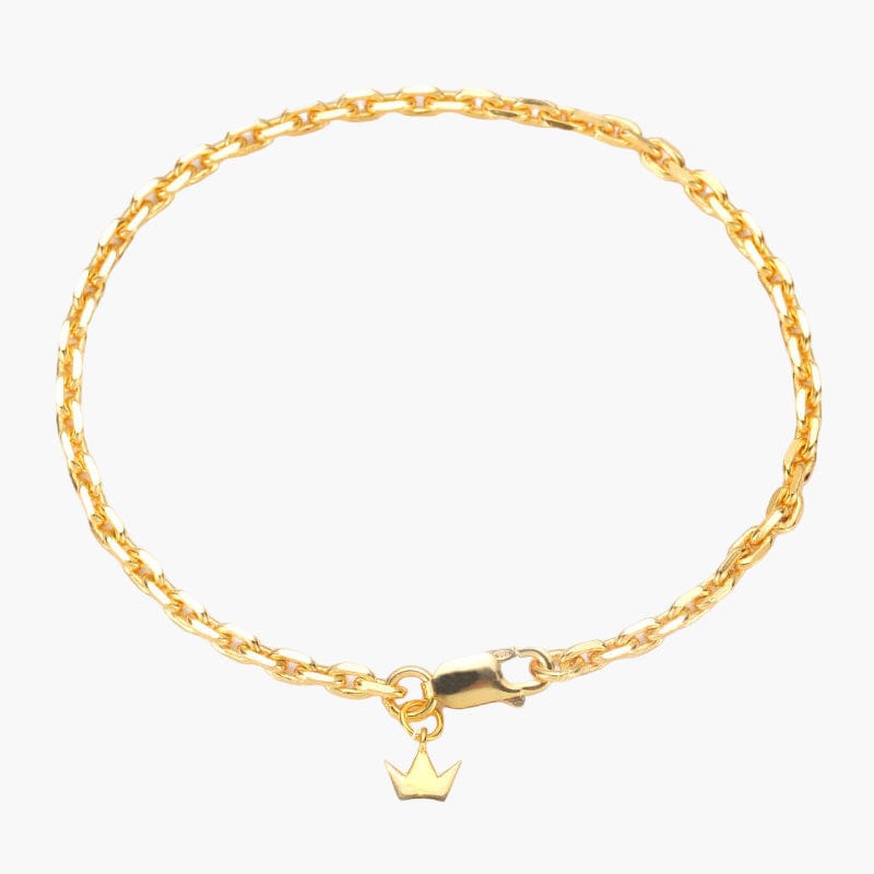 925 Rope Bracelet 2.8MM - Gold