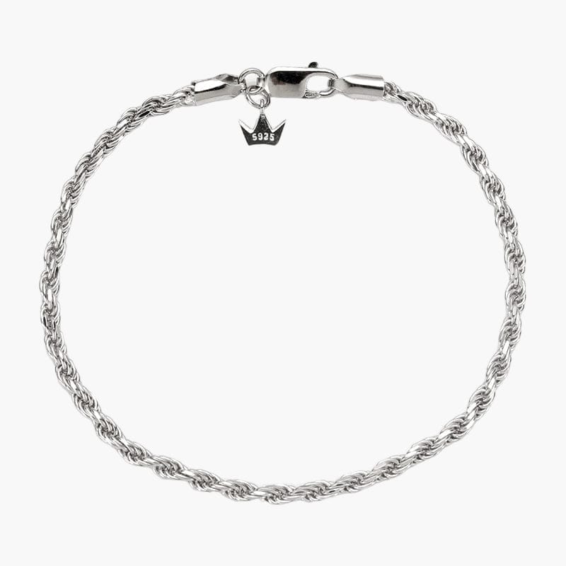 925 Rope Bracelet 2.8MM - Silver