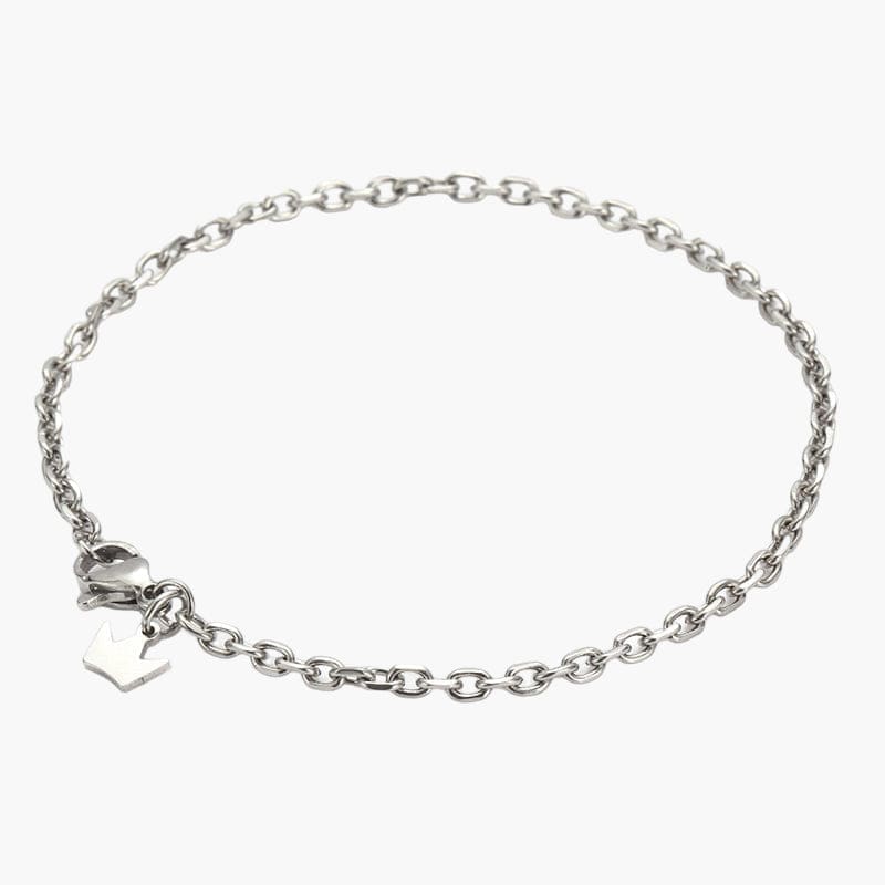 Cable Bracelet - Silver 3MM