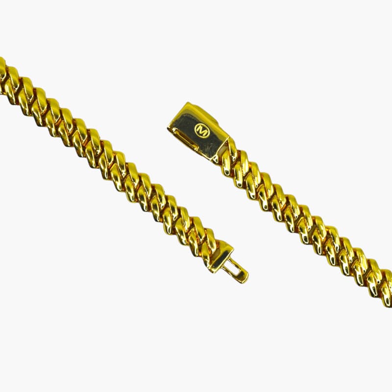 8mm Prong Bracelet - Gold