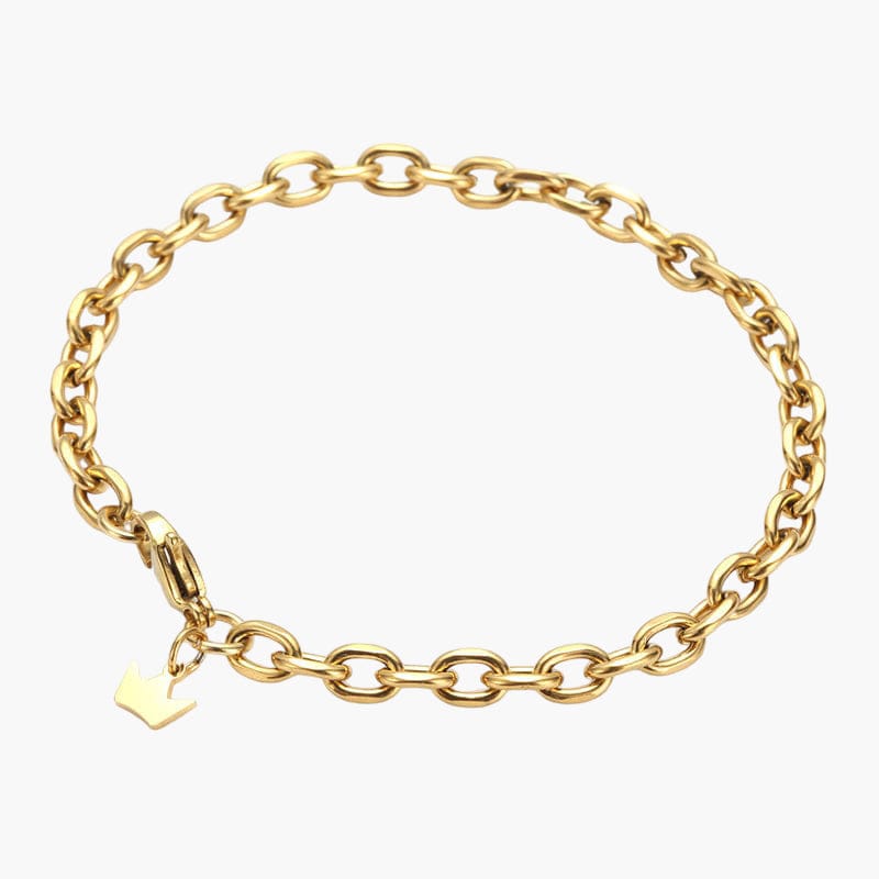 Cable Bracelet - Gold 5MM