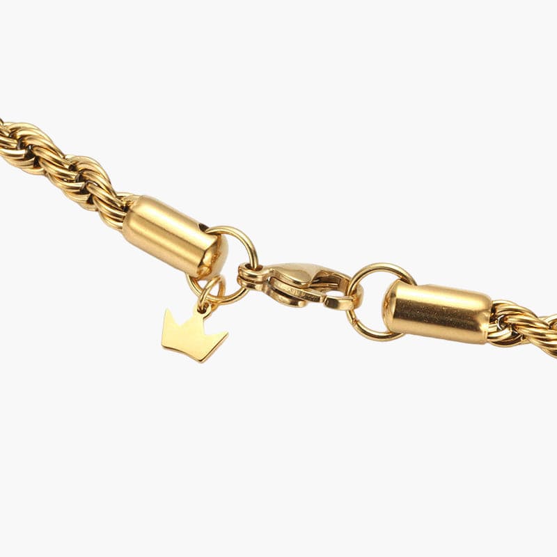Rope Bracelet - Gold 5MM