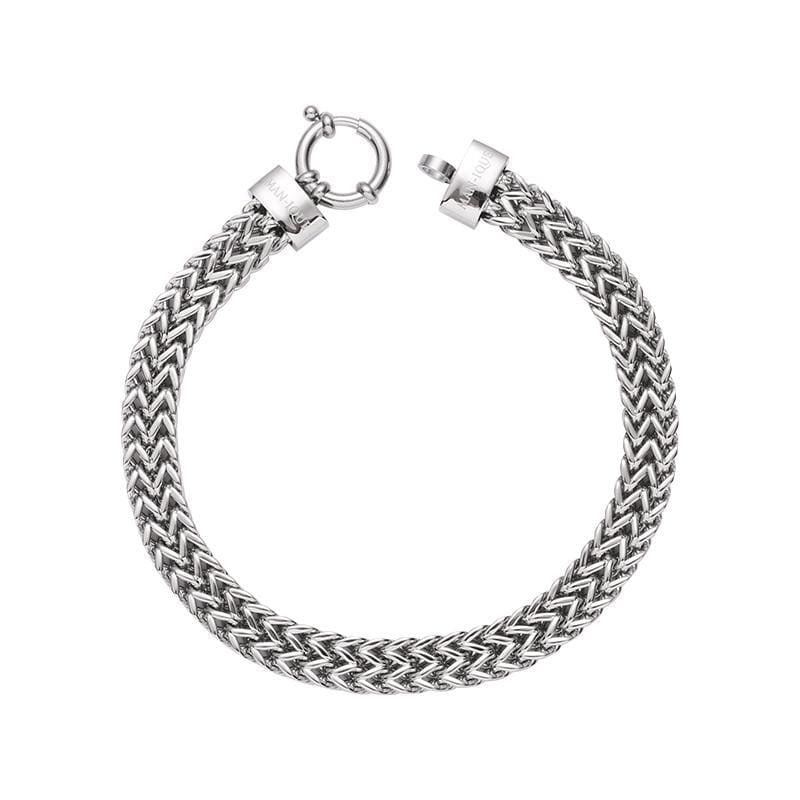 Mithril Chain Bracelet Bundle 8MM (Gold + Silver) - Man-ique Boutique