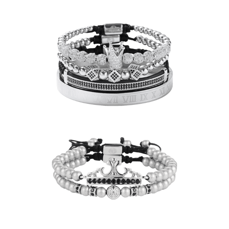 Royal Bundle - His & Hers - Silver