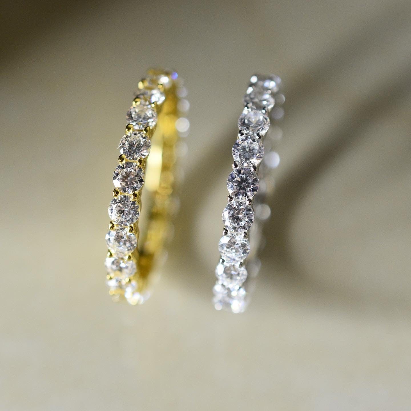 S925 Eternity Ring 3MM (Gold)