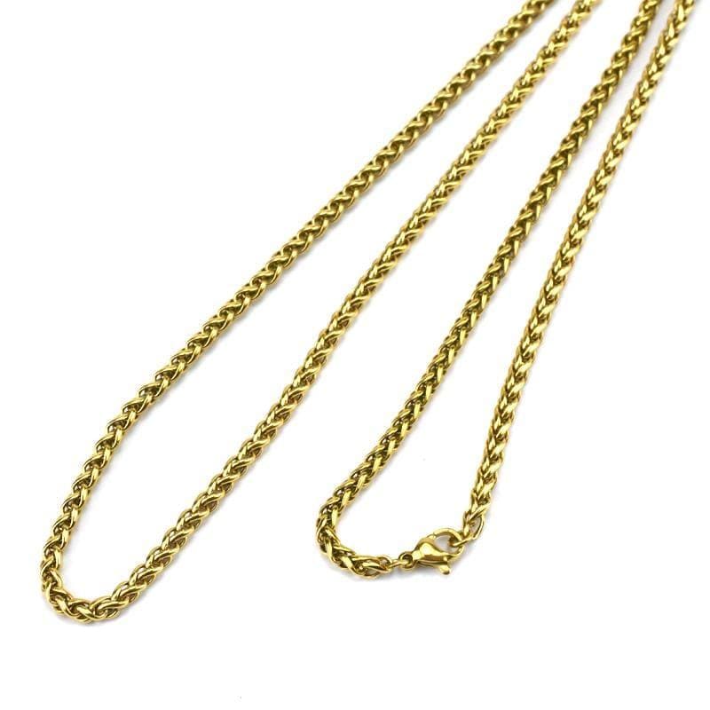 Rope Necklace Chain - Gold - Man-ique Boutique